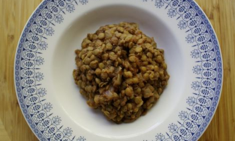 Sweet Baked Lentils Recipe